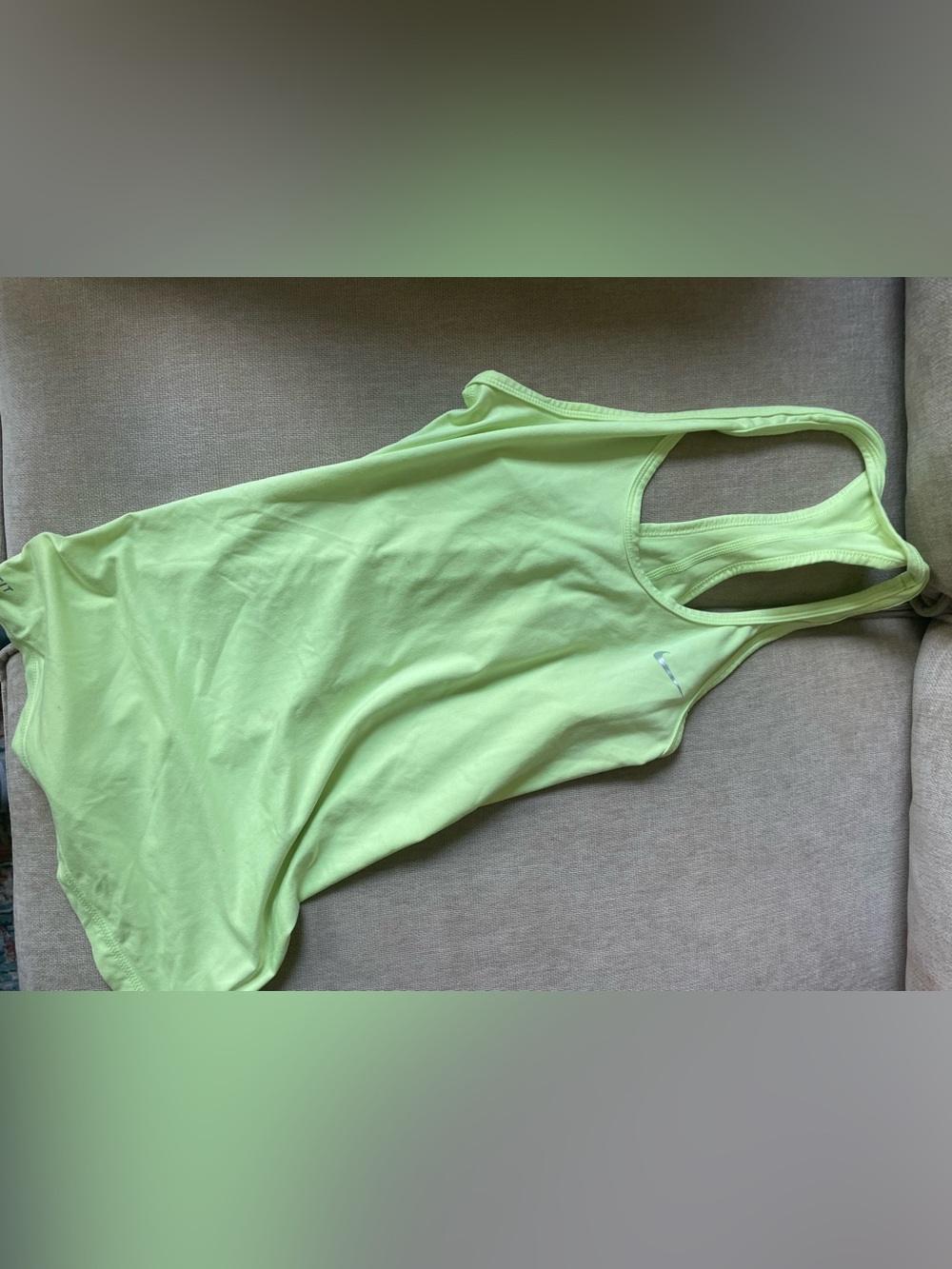 Nike dry fit racer back top